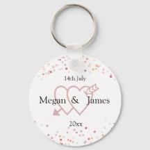 Círculos confetti rosados