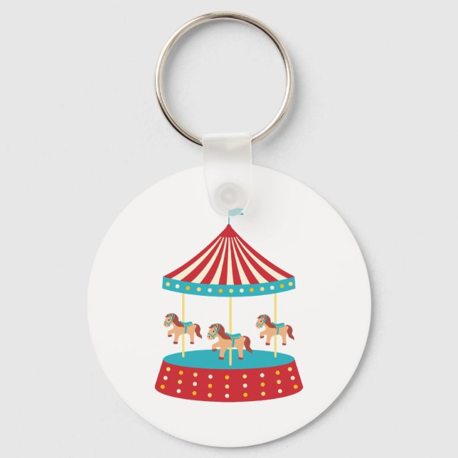 Llavero Circus Carousel (Anverso)