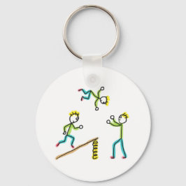 Llavero Circus Stickmen Acrobats