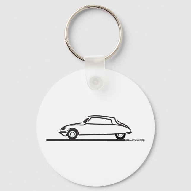 Llavero Ciroen DS 21 Pallas (Anverso)