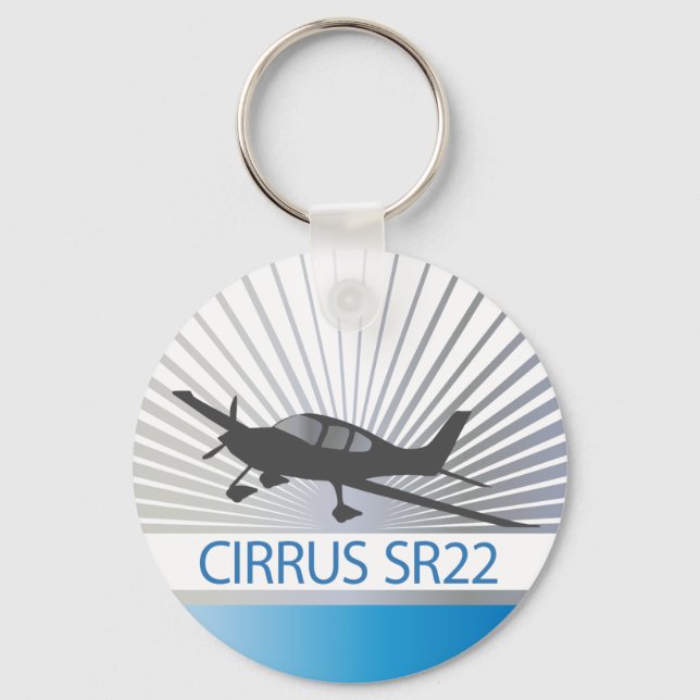 Llavero Cirrus SR22 (Anverso)
