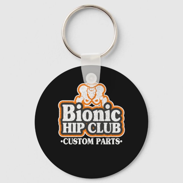 Llavero Cirugía de reemplazo de cadera con logotipo Bionic (Anverso)