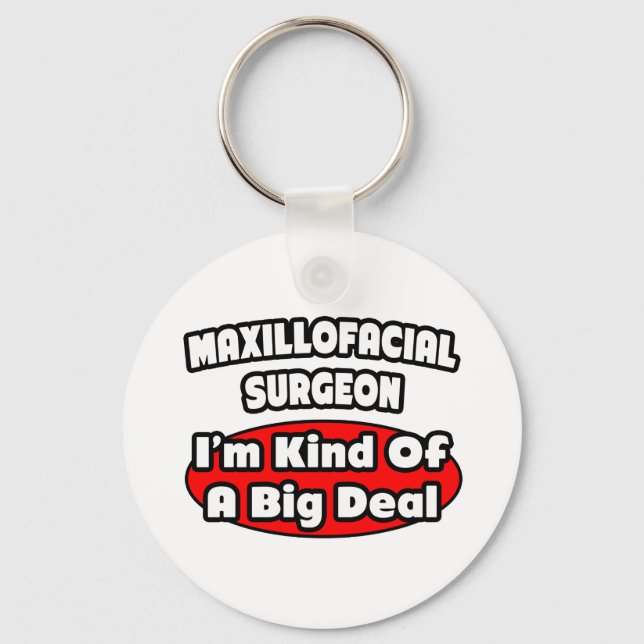 Llavero Cirujano Maxillofacial... gran cosa (Anverso)