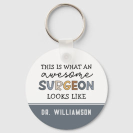 Llavero Cirujano personalizado Gracioso e Increíble Regalo