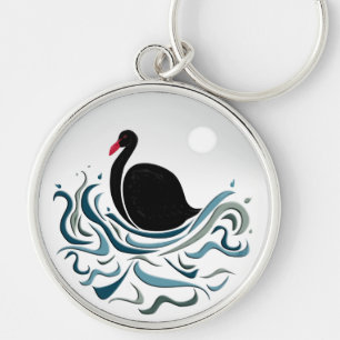 Llavero Cisne negro