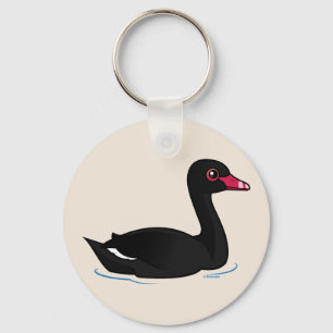 Llavero Cisne negro lindo