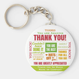 Llavero Cita de agradecimiento