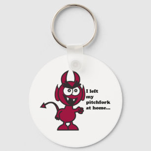 Llavero Cita de Angry Pitchfork, Personalizado malvado