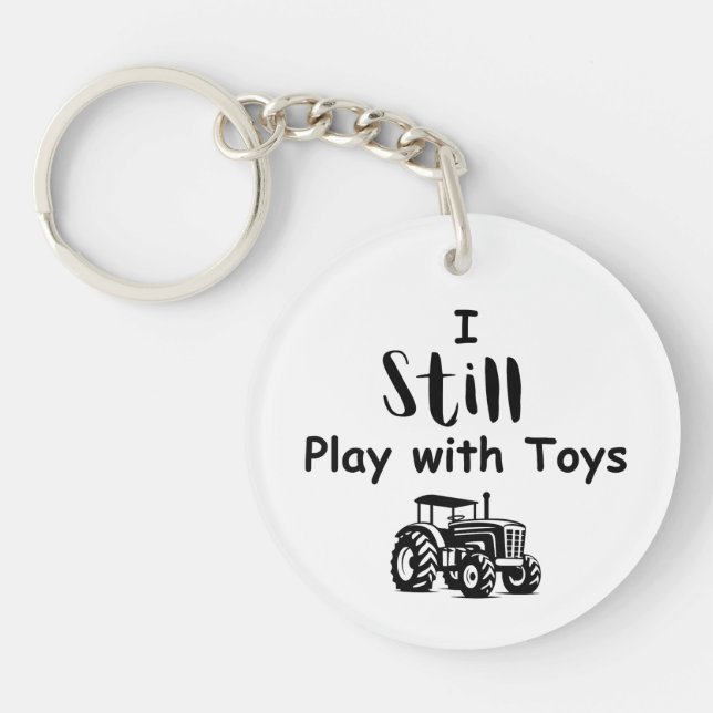 Llavero Cita de Big Boy: Todavía juego con juguetes (tract (Frente)