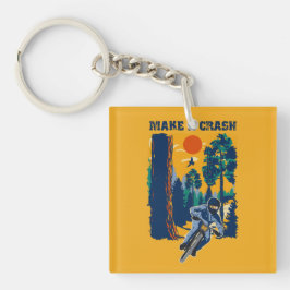 Llavero Cita de ciclismo de montaña regalo divertido para 