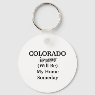Llavero Cita de Colorado Hogar Algún Día