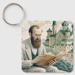 Llavero Cita de Fyodor Dostoyevsky, EL IDIOTA