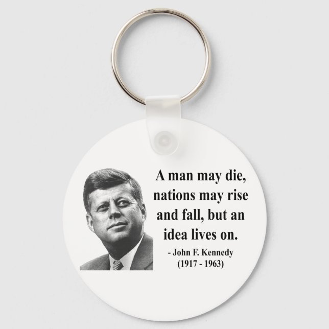 Llavero Cita de JFK 4b (Anverso)