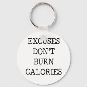 Llavero Cita de la motivación de las excusas