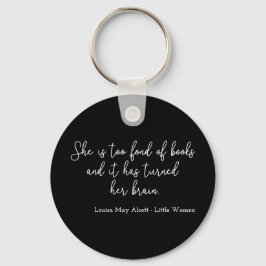 Llavero Cita de mujeres pequeñas II - Estilo de escritura