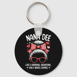 Llavero Cita de Nana Dee San Valentín para abuela cariñosa
