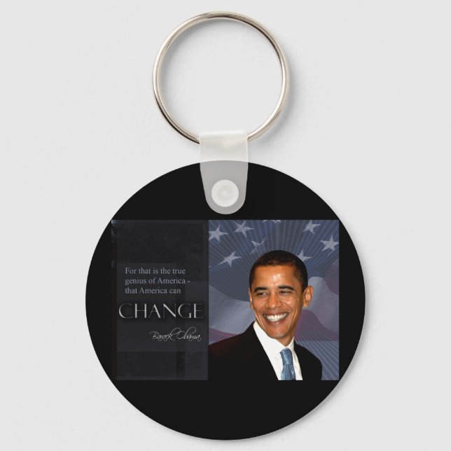 Llavero Cita de Obama (Anverso)