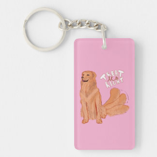 Llavero Cita de perro de dibujos animados