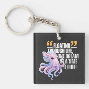 Llavero Cita de Pulpo Dumbo - Flotando por la Vida 