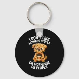 Llavero Cita Divertida Café Dormido Perrito Lindo Gif