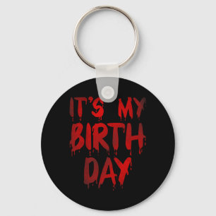 Llavero Cita divertida de cumpleaños de diciembre para niñ