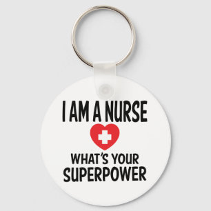 Llavero Cita Divertida de Enfermera - LPN, RN, Enfermería,