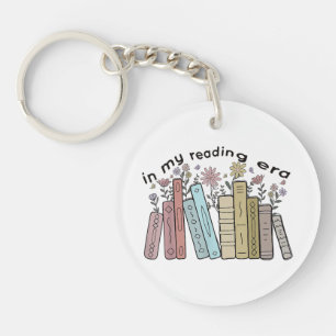 Llavero Cita divertida de lector de libros en mi era de le