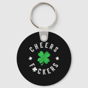 Llavero Cita divertida del Día de San Patricio Cheers Ers