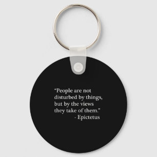 Llavero Cita Estólica De Epictetus Visión Filosófica De L