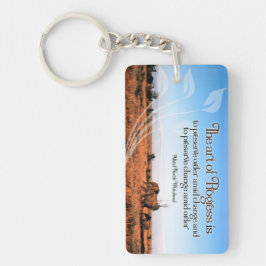 Llavero Cita Inspiradora de Alfred North Whitehead