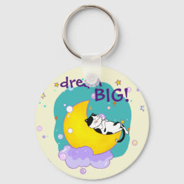 Llavero Cita Inspiradora "Dream Big" En Moon