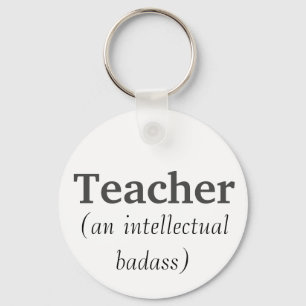 Llavero Cita Inspiradora para profesor y intelectual