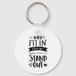 Llavero Cita inspiradora Por Qué Es Apropiado Para Destaca