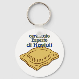 Llavero Cita italiana de Certificato Esperto di ravioli Pa