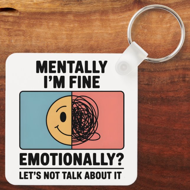 Llavero Cita Relacionable de Salud Mental (Reverso )