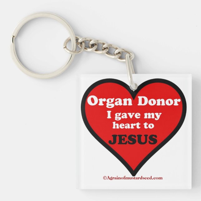 Llavero Citas de la Biblia Inspiradoras (Frente)