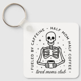 Llavero Citas divertidas de amante del café del club de ma