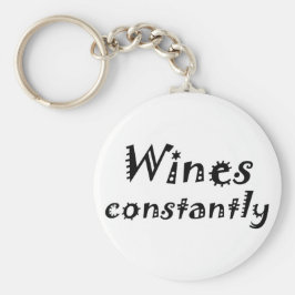 Llavero Citas divertidas de cumpleaños regalos de vino enc