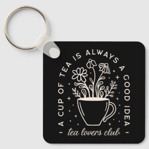 Llavero Citas divertidas de los amantes del té