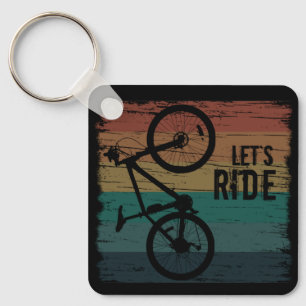 Llavero citas inspiradoras de ciclismo