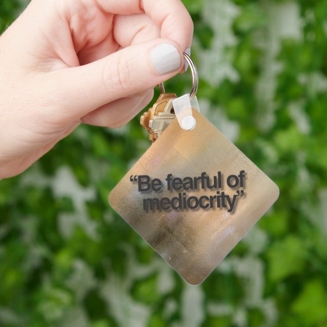 Llavero Citas Inspiradoras personalizadas Código QR de bro (Mano)