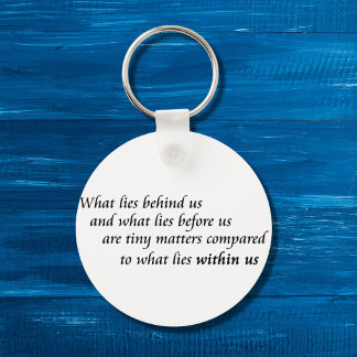 Llavero citas inspiradoras regalos de confianza de keychai