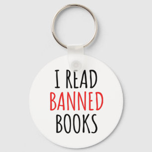 Llavero Cito gracioso de libros prohibidos que leo