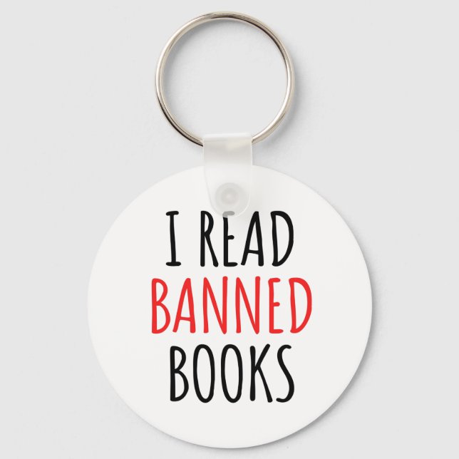 Llavero Cito gracioso de libros prohibidos que leo (Anverso)