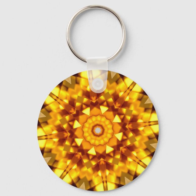 Llavero Citrine Kaleidoscope (Anverso)