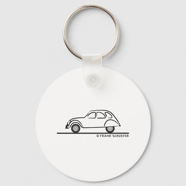 Llavero Citroen 2CV (Anverso)