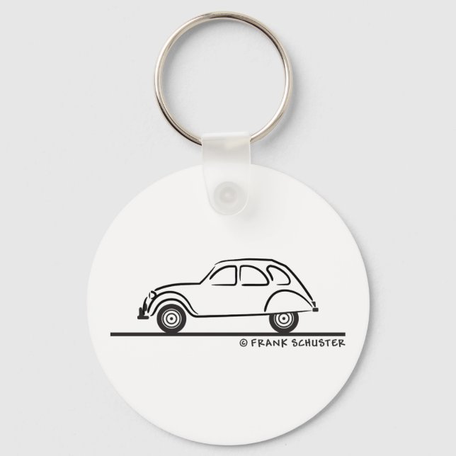 Llavero Citroen 2CV (Anverso)