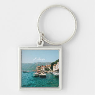 Llavero Ciudad costera de Perast, Montenegro