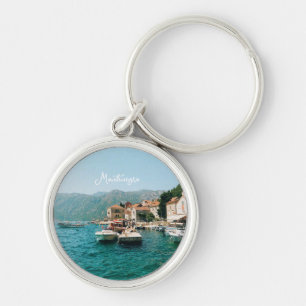 Llavero Ciudad costera de Perast, Montenegro