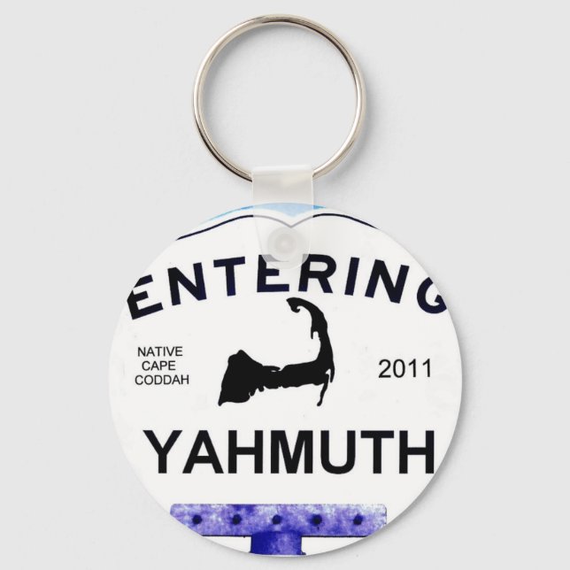 Llavero Ciudad de Cape Cod, Yahmuth (Yarmouth a 'outsiders (Anverso)